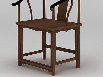 3d中式风格圈椅免费模型