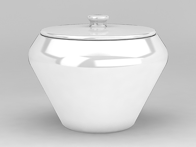 3d陶瓷坛子容器模型