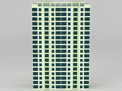 高层楼房3d模型