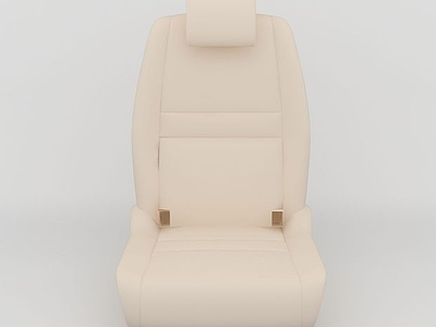 3d汽车座椅模型