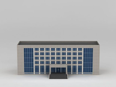 公司办公楼3d模型