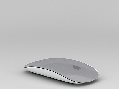 3d苹果鼠标免费模型