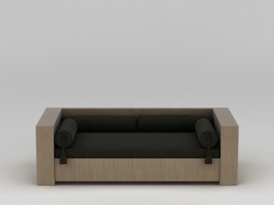 中式沙发模型