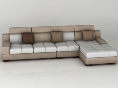 转角沙发模型3d模型