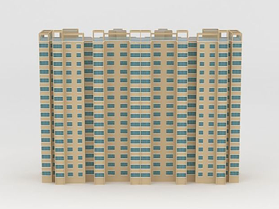 高层住宅模型3d模型