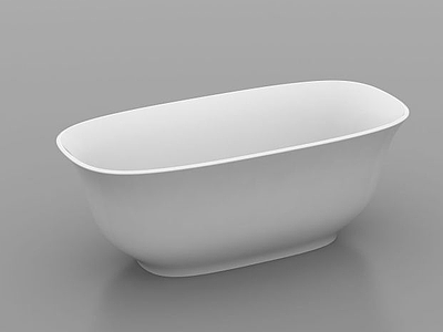 高档浴缸3d模型