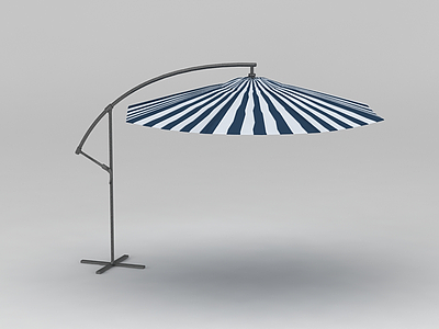 室外遮阳伞模型3d模型