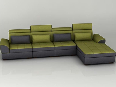 客厅组合沙发模型3d模型