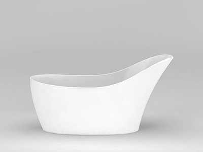 创意浴缸3d模型