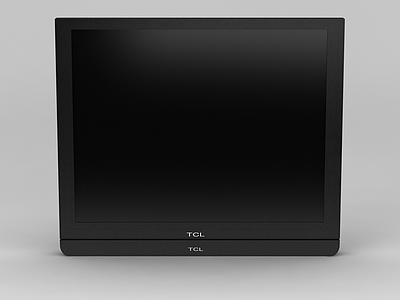 TCL壁挂电视模型3d模型