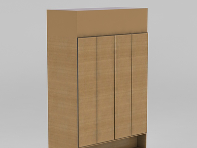 卧室衣柜模型3d模型