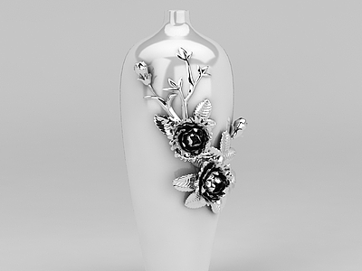3d装饰大花瓶免费模型