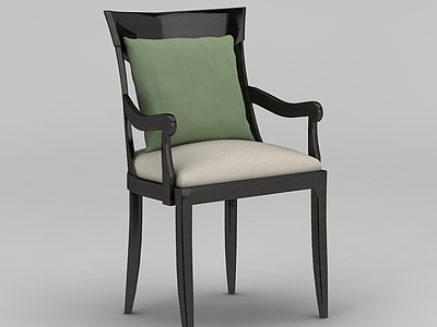 现代中式椅子模型3d模型