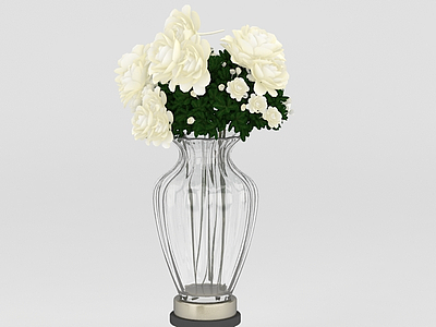 家居装饰花卉模型3d模型