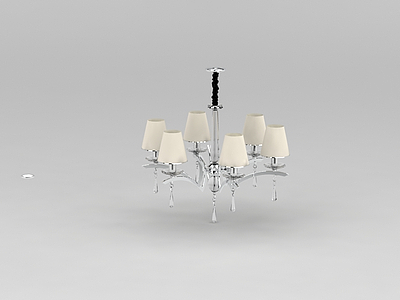 欧式客厅吊灯模型3d模型