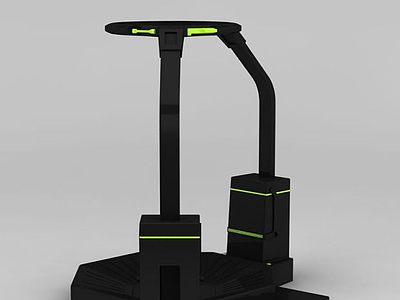 VR跑步机模型3d模型