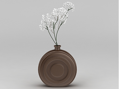 3d室内装饰花瓶免费模型