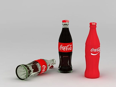 3d可口可乐模型
