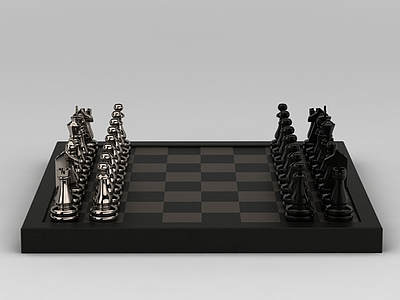 3d国际象棋免费模型