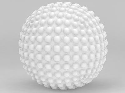 高尔夫球模型3d模型