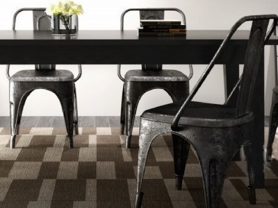 美式复古铁艺餐桌椅3d模型