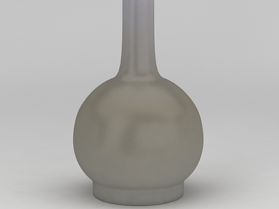 细口大肚花瓶模型3d模型