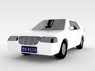 C4D3d小汽车模型下载模型