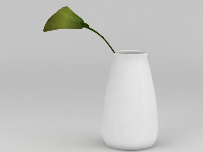 3d简约装饰花瓶免费模型