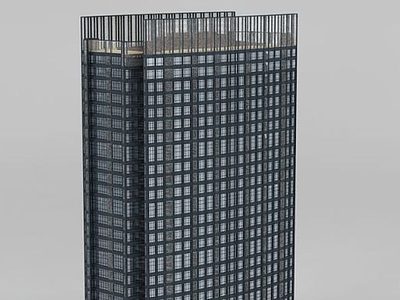 天润家具总部大厦模型3d模型