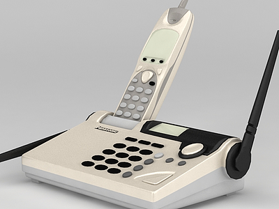 无绳电话机模型3d模型