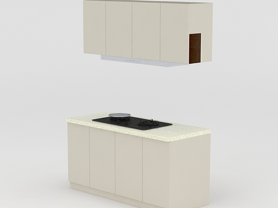 3d厨房橱柜免费模型