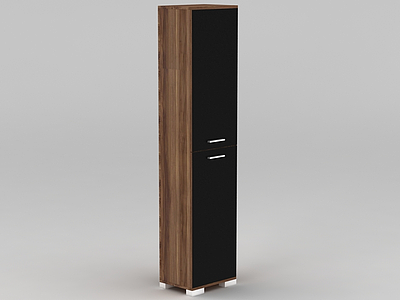 上下两层木柜子模型3d模型