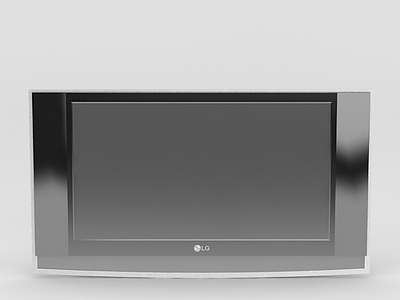 3d<font class='myIsRed'>LG电视</font>显示屏模型