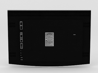 索尼液晶显示器模型3d模型