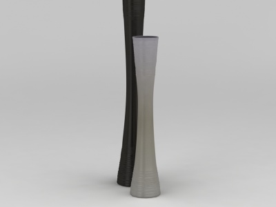 小口细长花瓶模型3d模型
