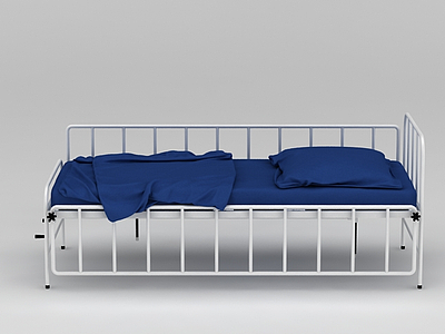 3d医用床模型