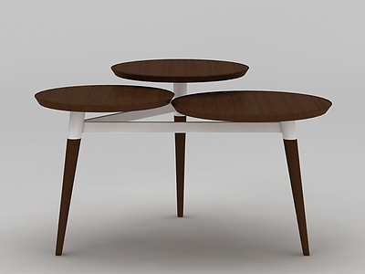 北欧风格休息室桌子模型3d模型