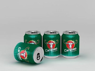 3d泰国卡拉宝饮料瓶模型