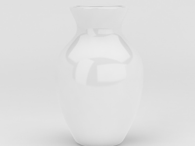 3d中式陶瓷花瓶摆件免费模型