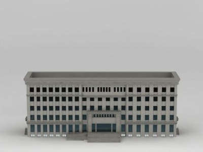 政府大楼3d模型