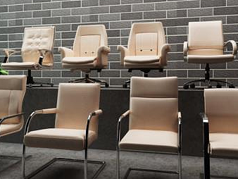现代办公专用椅子3d模型