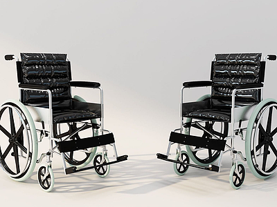 轮椅模型3d模型