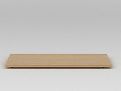 木板模型3d模型