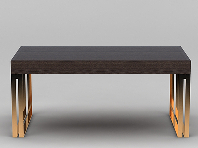 3d中式家具实木桌模型