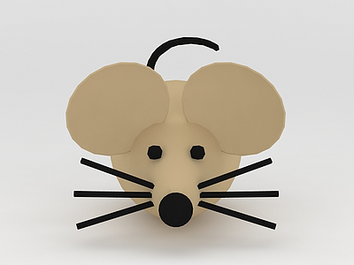 3d玩偶<font class='myIsRed'>儿童玩具</font>老鼠免费模型