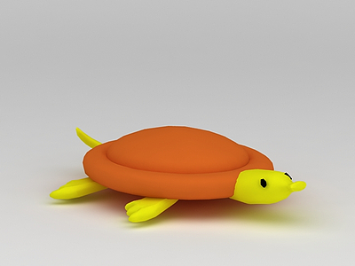 3d儿童玩具玩偶乌龟免费模型