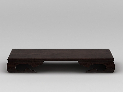 中式家具实木桌模型3d模型