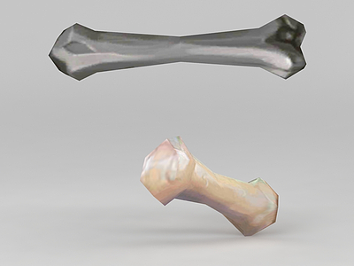 手游道具具装备骨头模型3d模型