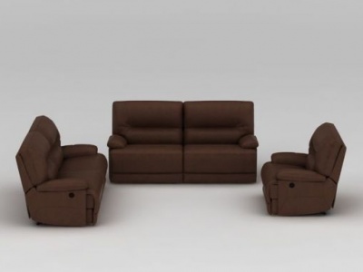 现代客厅布艺沙发模型3d模型