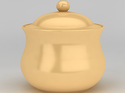 精品陶罐坛子模型